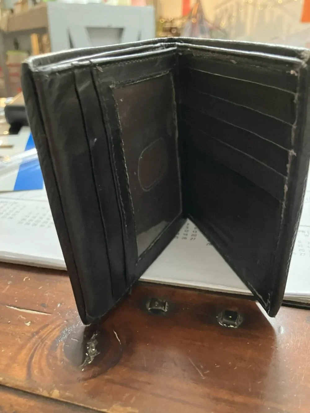 Man's Brown Wallet